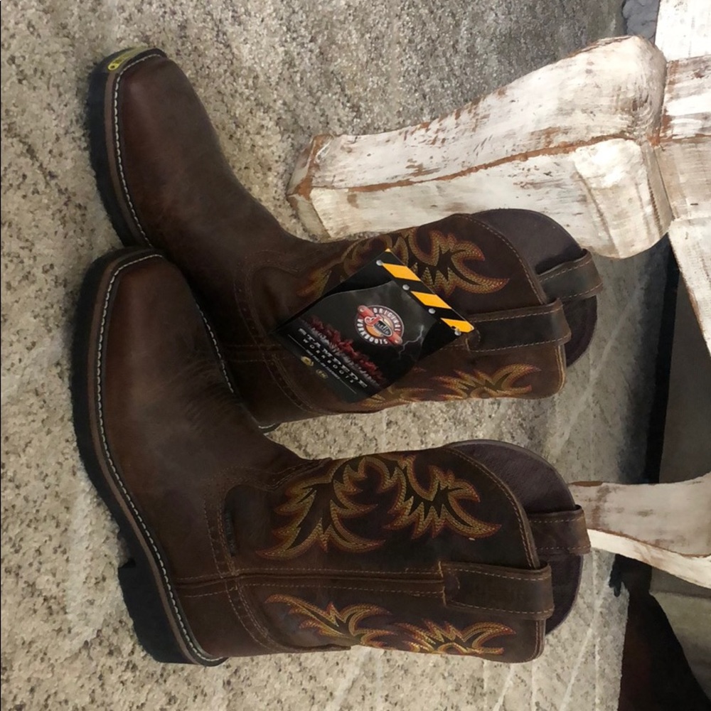 Justin womens work boots